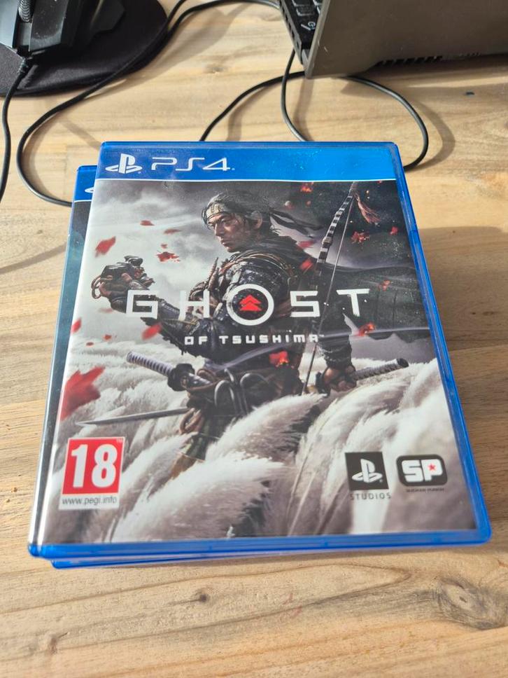Ghost of Tsushima PS4 - Actie-avontuur, Spelcomputers en Games, Games | Sony PlayStation 4, Zo goed als nieuw, Avontuur en Actie