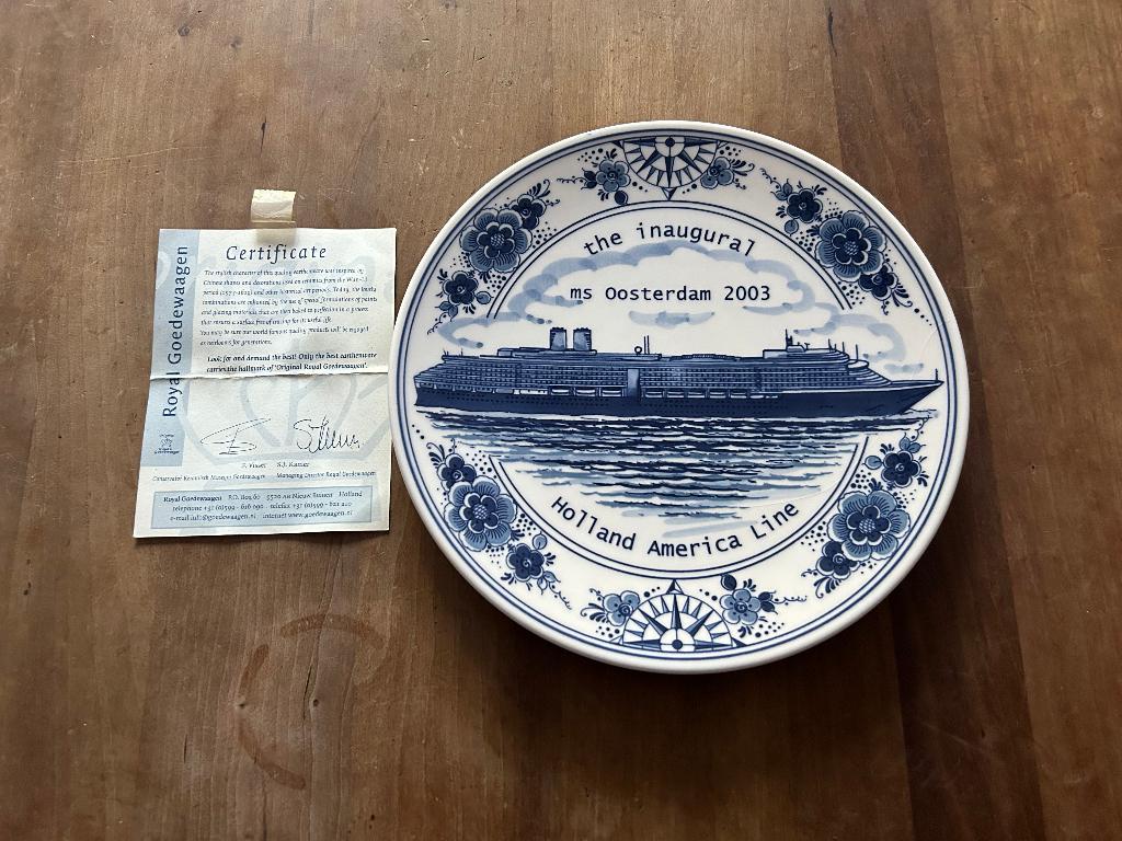 Holland America Line Collectie–Gelimiteerde Tegels & Borden, Antiek en Kunst, Ophalen of Verzenden