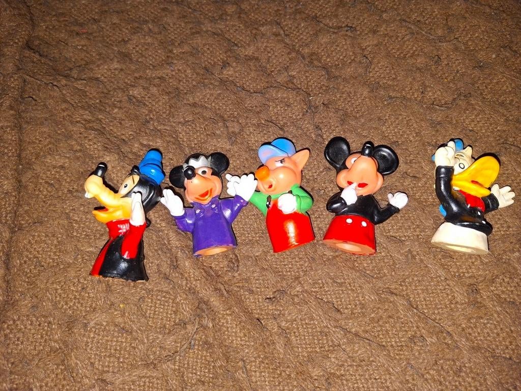 Vintage Disney poppetjes, Ophalen of Verzenden, Overige figuren, Zo goed als nieuw, Beeldje of Figuurtje