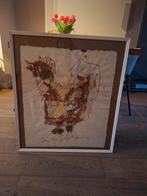 Schilderij Anton Heyboer, Ophalen of Verzenden, Minder dan 50 cm, Schilderij, Minder dan 50 cm