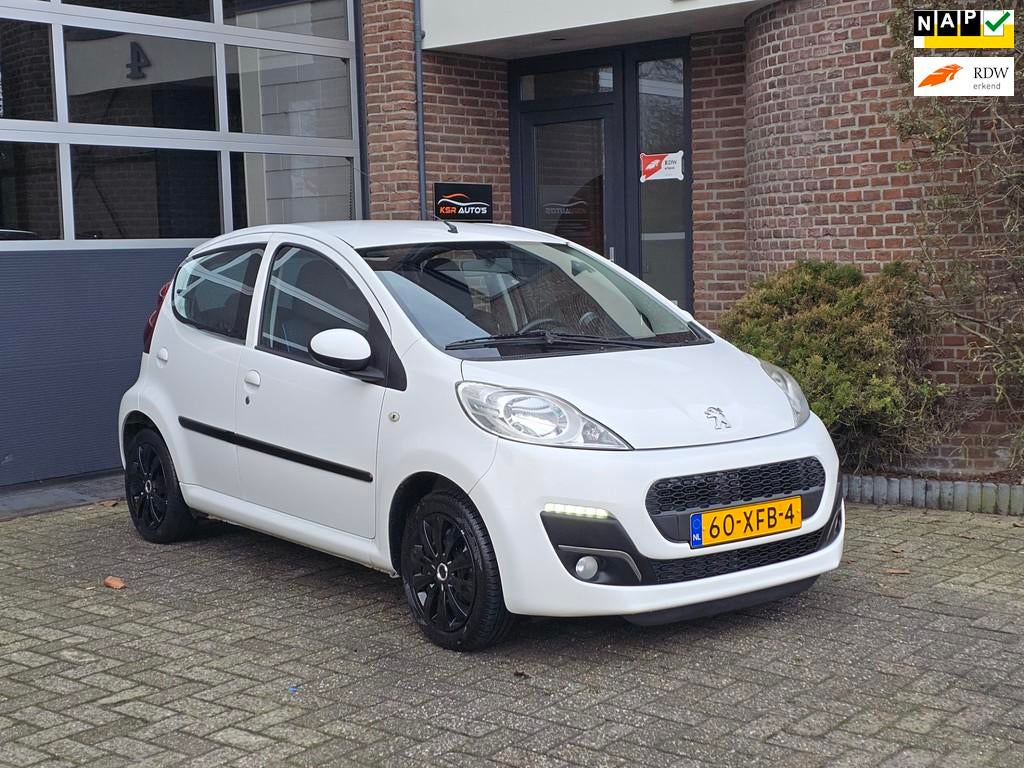 Peugeot 107 1.0 Active 5DR |Automaat |Led |Apk |Aygo/C1, Auto's, Euro 5, Elektrische ramen, Gebruikt, 4 stoelen