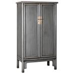 Chinese kast Zwart van € 1.089,95 voor € 919,95, Met deur(en), Nieuw, 25 tot 50 cm, Overige houtsoorten