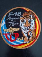 Patch F-16 "Aegean Tiger" TLP 2022, Verzamelen, Ophalen of Verzenden, Zo goed als nieuw, Overige typen