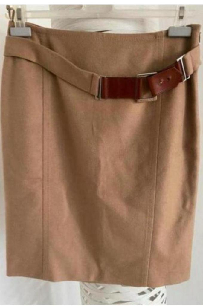 Max mara 38 wol nieuwstaat, Kleding | Dames, Rokken, Maat 38/40 (M), Beige, Ophalen of Verzenden, Zo goed als nieuw