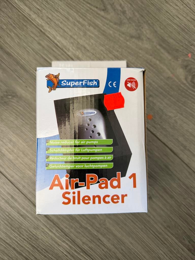 No more noise air pump van super fish, Gebruikt, Pomp, Ophalen of Verzenden, Superfish