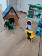 Jij en Janneke houten speelgoed, Ophalen