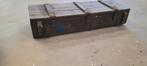 Vintage Leger Munitiekist Houten Opbergkist, Minder dan 50 cm, Gebruikt, 100 tot 150 cm, Minder dan 50 cm