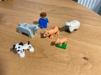 Duplo : Boerderij dieren met boer - Vintage - 2 setjes, Kinderen en Baby's, Speelgoed | Duplo en Lego, Ophalen, Gebruikt, Duplo