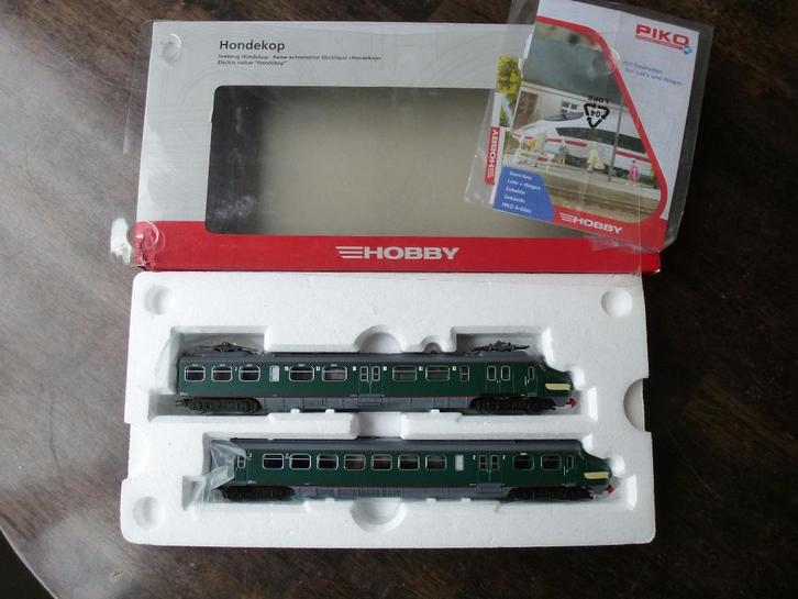 H0 DC Piko NS Mat54 Hondekop Proefsnor AC DCC, Hobby en Vrije tijd, Modeltreinen | H0, Nieuw, Locomotief, Wisselstroom, Piko, NS