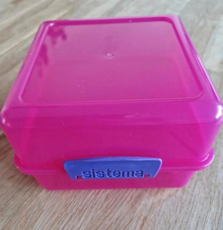 Sistema lunchbox Cube, Diversen, Schoolbenodigdheden, Zo goed als nieuw, Ophalen of Verzenden