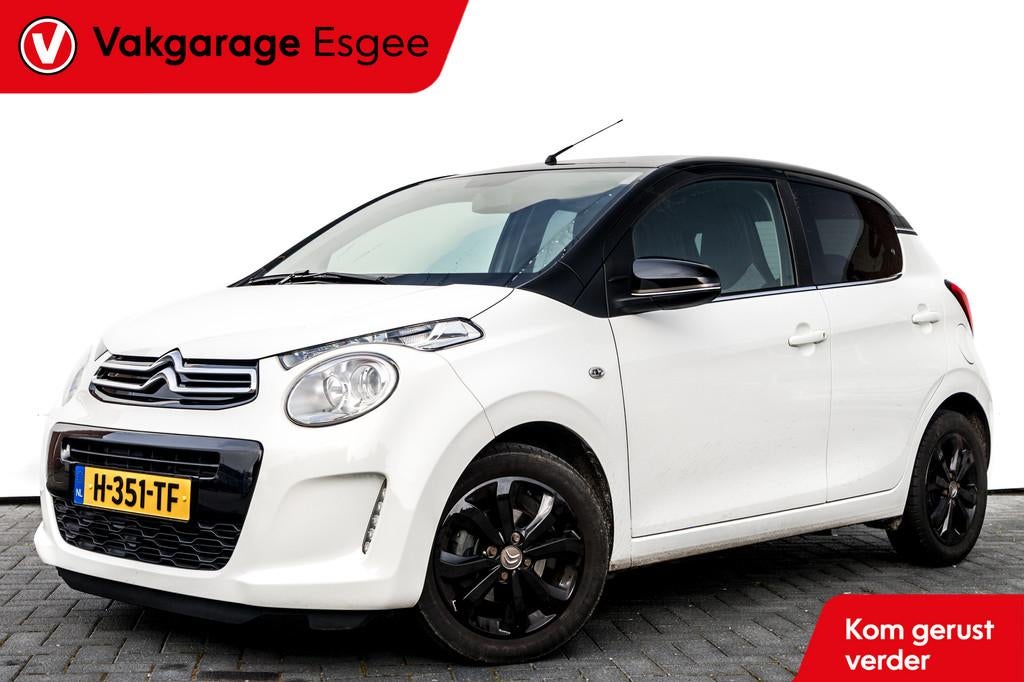 Citroën C1 1.0 73 Pk VTi Origine Uniek NED Auto | 1 Eigenaa, Stof, Gebruikt, Met garantie (alle), 4 stoelen
