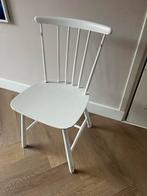 Witte houten stoel, Huis en Inrichting, Stoelen, Ophalen, Gebruikt, Wit, Eén