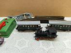 FLEISCHMANN SET JE MET LOKJE ANNA EN 2 X  RIJTUIGEN, Gelijkstroom, Fleischmann, Ophalen of Verzenden, Gebruikt