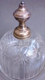 Omstreeks1900 Kristal Glazen Kaasstolp Boterstolp Kaas Stolp, Ophalen of Verzenden