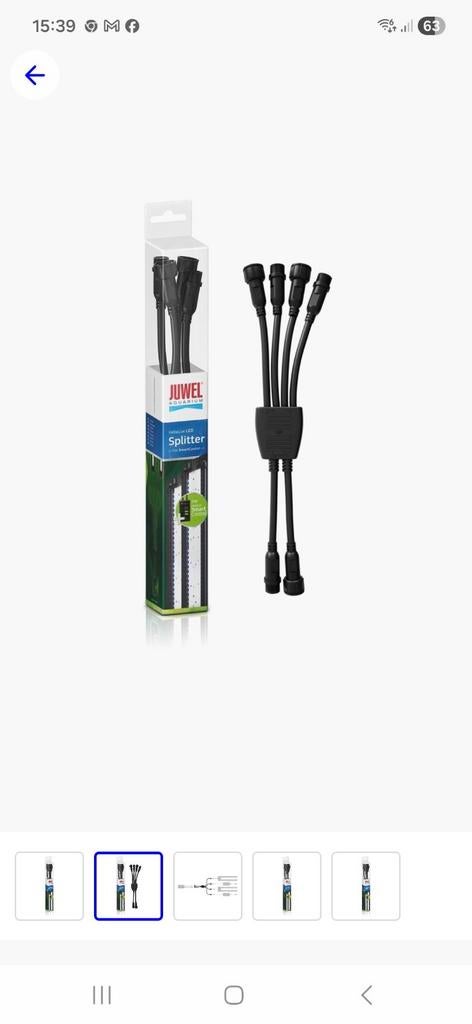 Juwel helialux splitter, Ophalen of Verzenden, Zo goed als nieuw, Verlichting of Verwarming