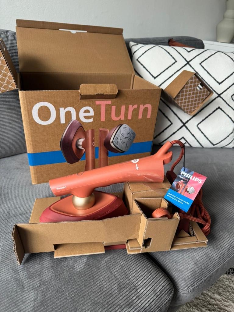 Philips One Turn (hand- en stoomstrijkijzer in één), Ophalen, Nieuw, Strijkijzer met snoer