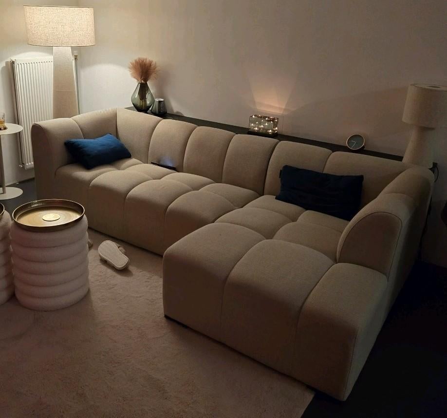 Bank allese van jysk, Ophalen, Gebruikt, Stof, Japandi