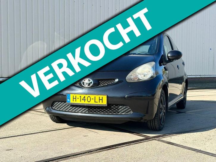 Toyota Aygo 1.0-12V 2008 5drs Airco Nieuwe Apk, Auto's, Toyota, Bedrijf, Te koop, Aygo, ABS, Airbags, Airconditioning, Electronic Stability Program (ESP)