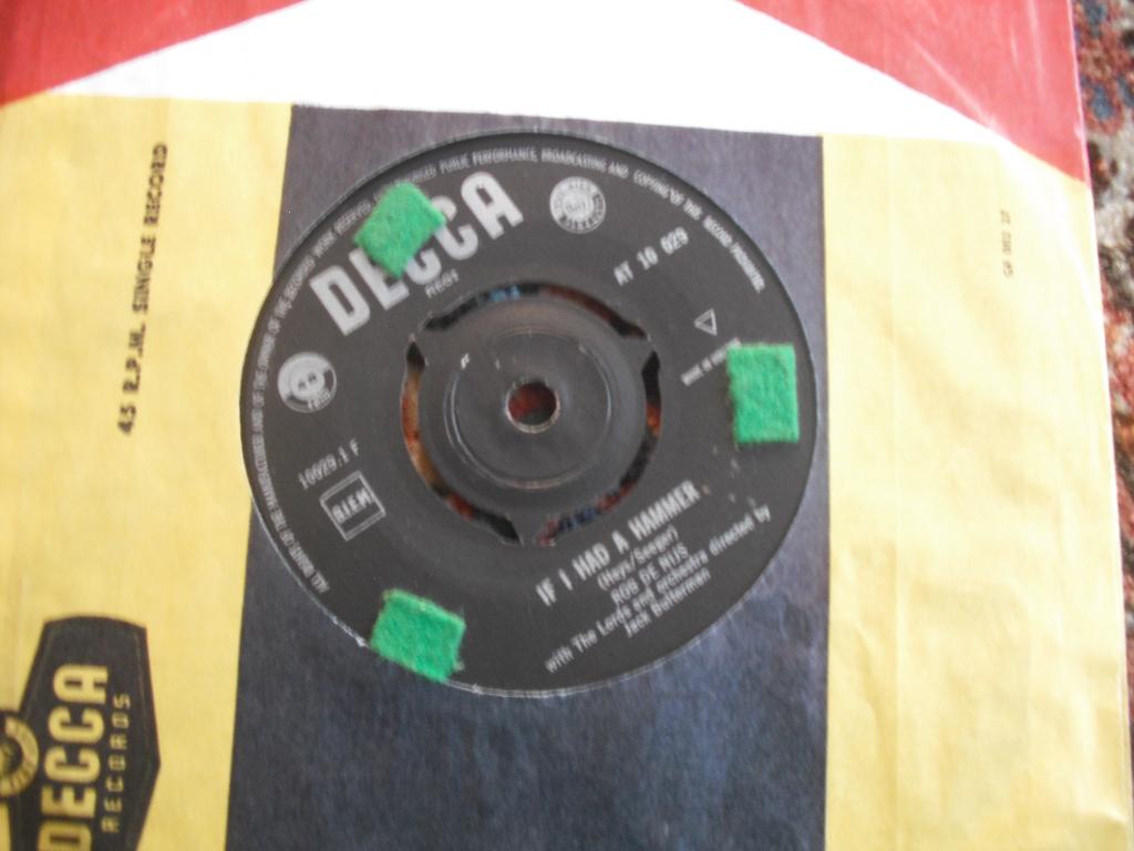 Rob de Nijs - If I had a hammer., Cd's en Dvd's, Ophalen of Verzenden, Zo goed als nieuw, 12 inch, Levenslied of Smartlap