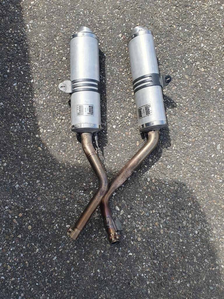 Leovinci uitlaten Honda fmx 650, Ophalen of Verzenden, Gebruikt