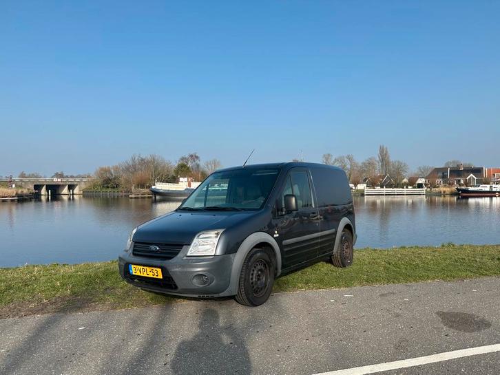 Ford Transit Connect 1.8 TcDI 2011, Auto's, Bestelauto's, Particulier, Ford, Diesel, Euro 5, Handgeschakeld, Zilver of Grijs, Grijs