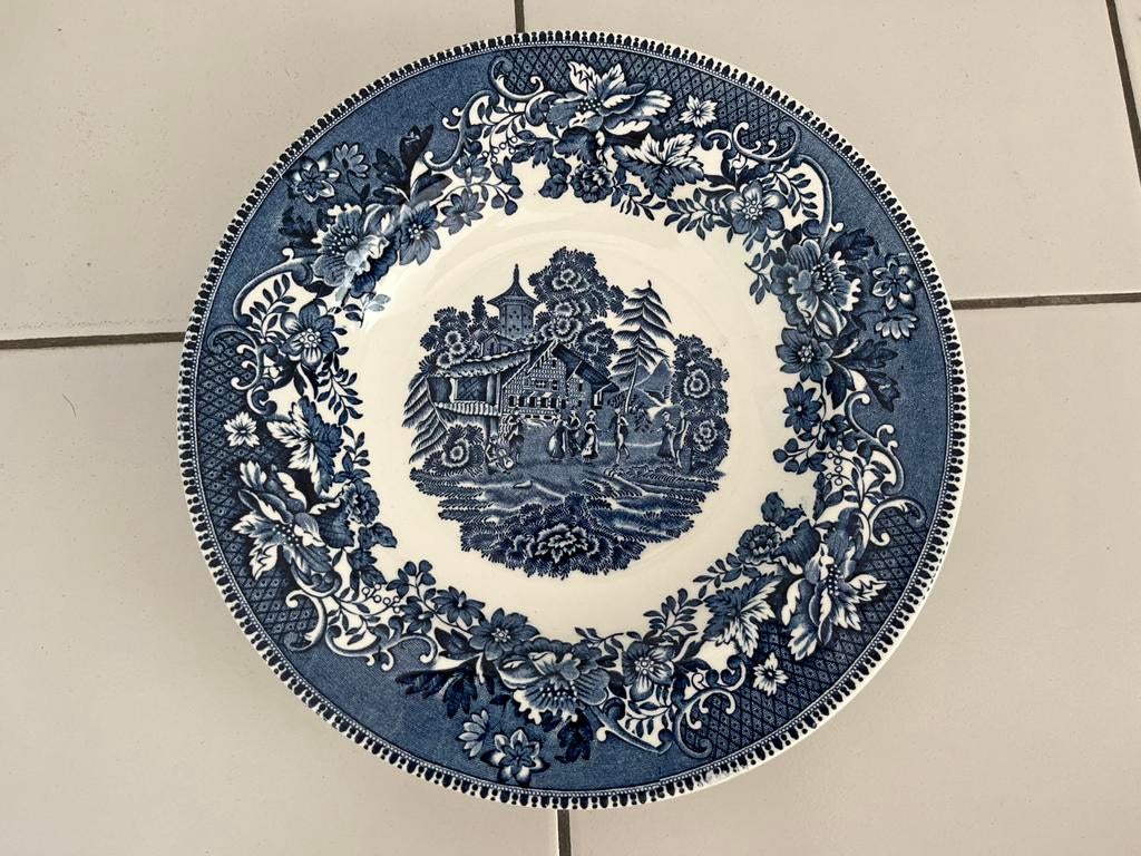 Royal Tunstall “Avon cottage” Staffordshire bord, Antiek en Kunst, Ophalen of Verzenden