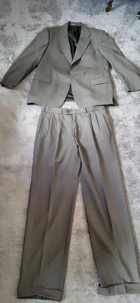 Chique Eduard Dressler net Pak / costuum Maat M (170-180 cm), Ophalen, Maat 48/50 (M), Eduard Dressler, Grijs