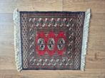 Handgeknoopt Bochara tapijt (65x65 cm), Ophalen, Gebruikt, 50 tot 100 cm, Vierkant