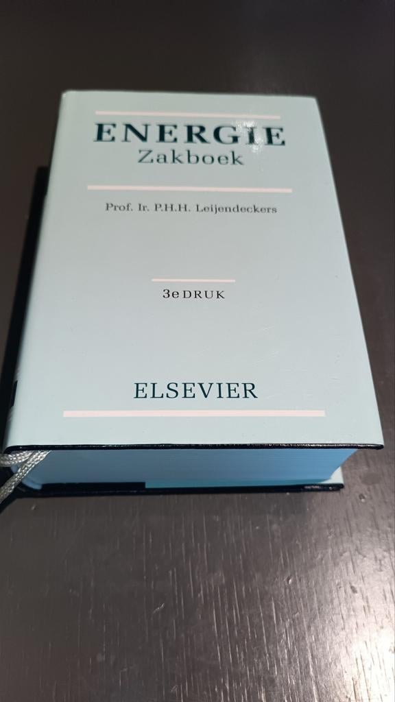 Energie Zakboek - Prof. Ir. P.H.H. Leijendeckers, Boeken, Ophalen of Verzenden, Zo goed als nieuw