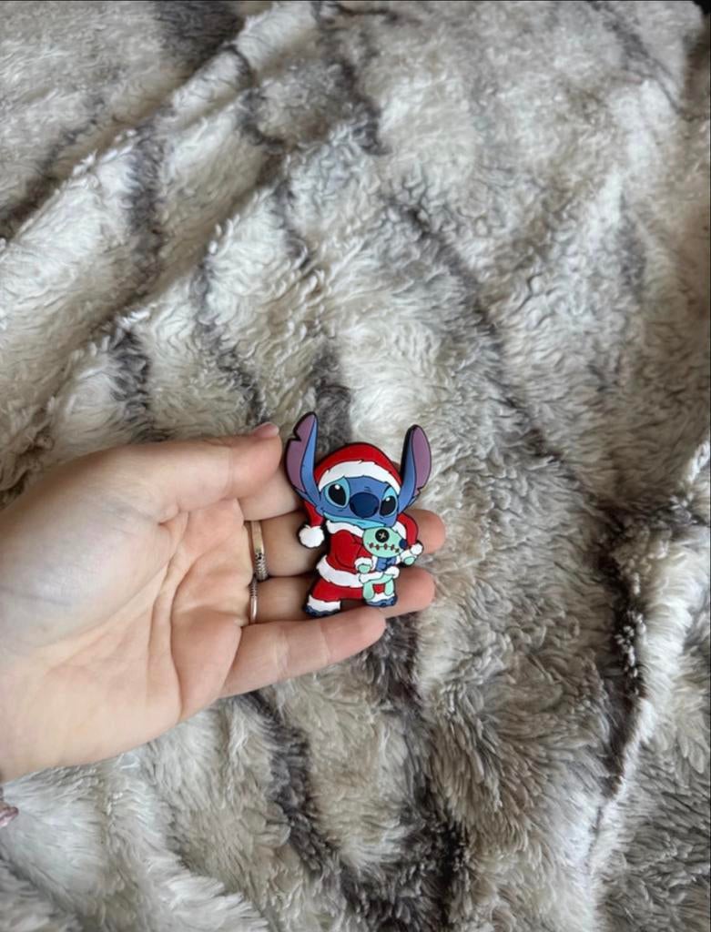 Disney Stitch Kerst magneet, Verzamelen, Ophalen of Verzenden, Overige figuren, Zo goed als nieuw, Beeldje of Figuurtje