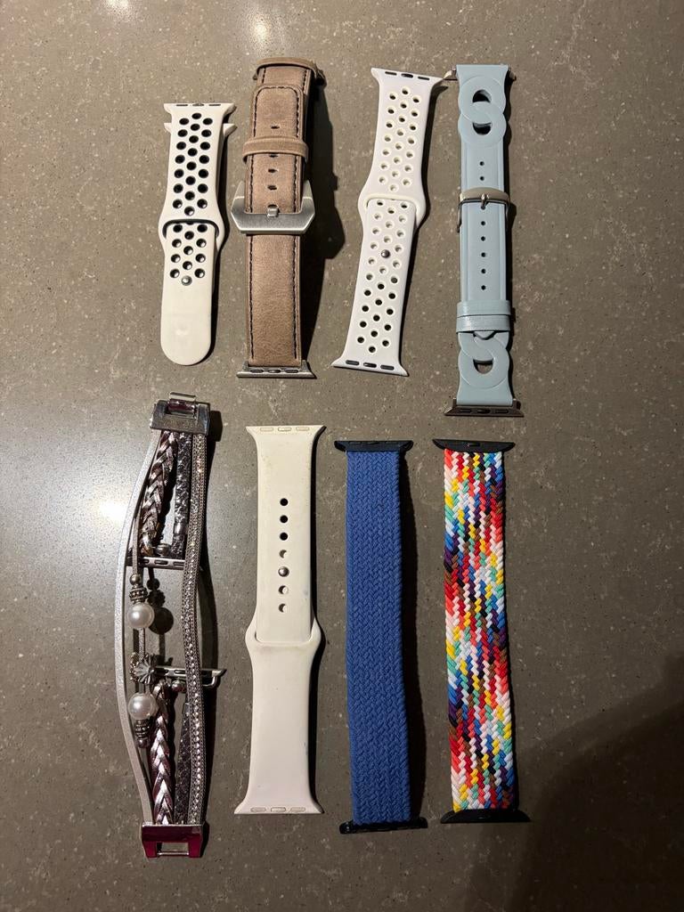 Horlogebandjes voor de Apple Watch 40mm, Ophalen of Verzenden, Gebruikt, Overige merken