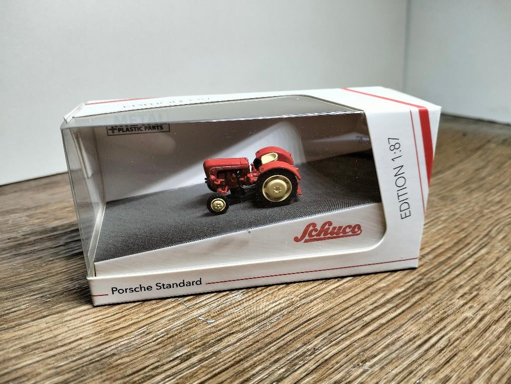 Te koop Schuco Porsche Standard., Ophalen of Verzenden, Zo goed als nieuw, Hijskraan, Tractor of Landbouw, Schuco