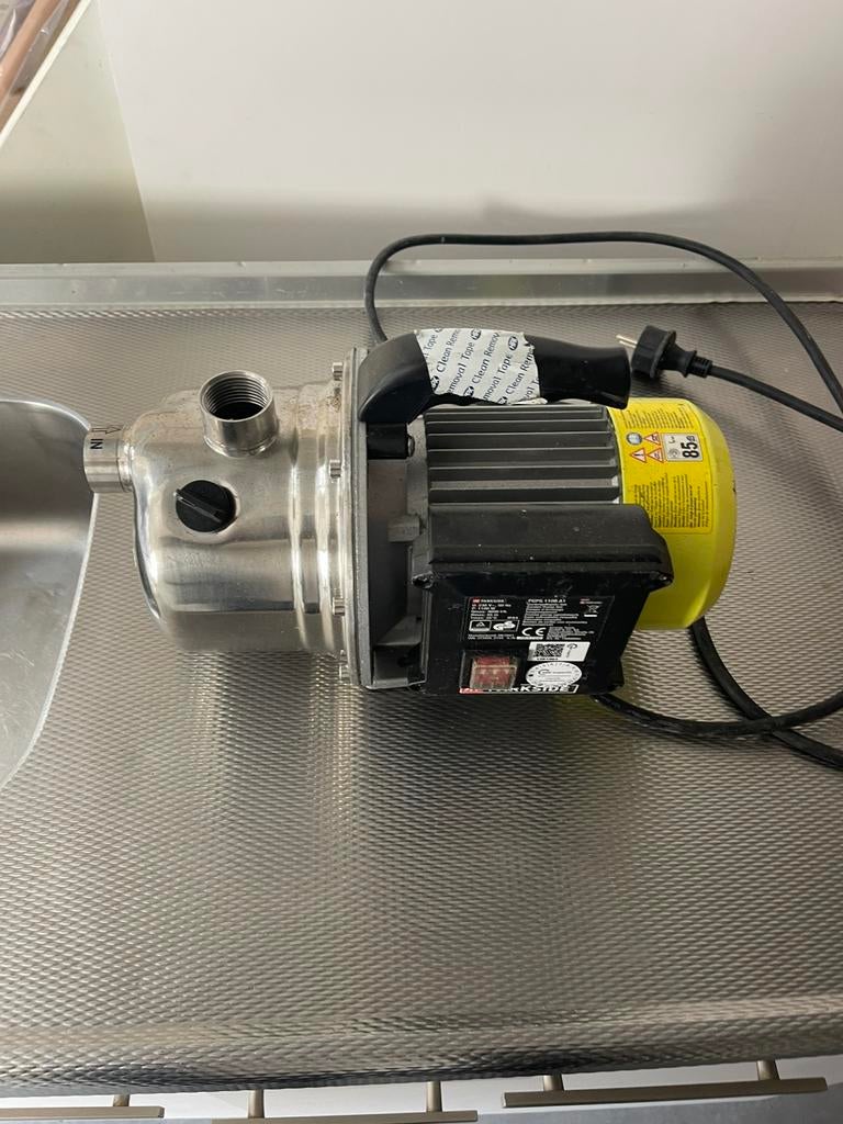 Pomp parkside, Ophalen, Dompelpomp