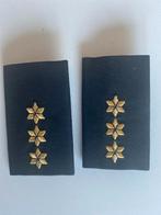 Koninklijke Marechaussee rangonderscheidingstekens kapitein, Verzamelen, Militaria | Algemeen, Verzenden, Marechaussee, Nederland