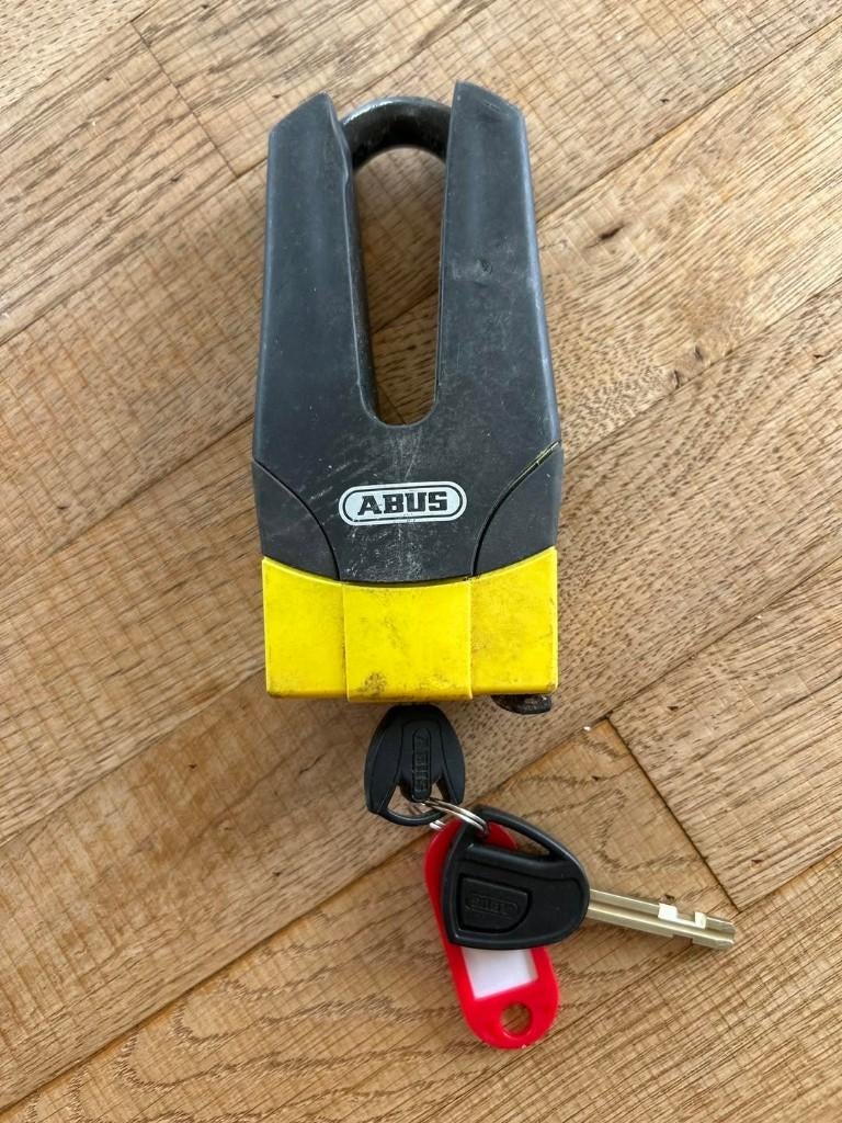 abus motorslot, Ophalen, Gebruikt