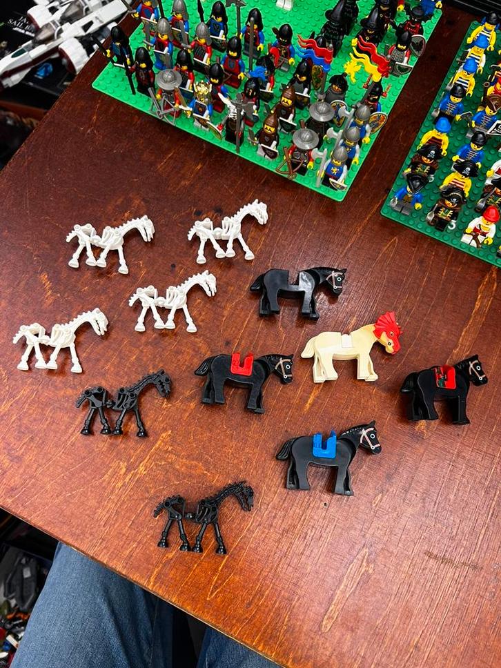 Grote Lego partij paarden (11 stuks), Kinderen en Baby's, Speelgoed | Duplo en Lego, Gebruikt, Lego, Losse stenen, Ophalen of Verzenden