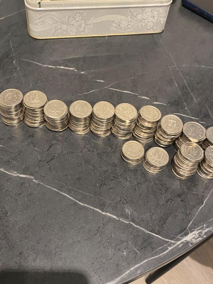 Verzameling Nederlandse Guldens - Koningin Juliana, Postzegels en Munten, Munten | Nederland, Losse munt, 1 gulden, Koningin Juliana