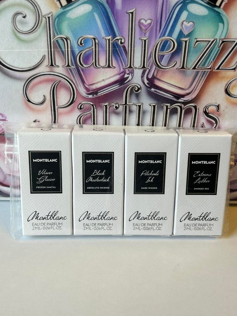 Set montblanc samples ~ 4x 2ml, Sieraden, Tassen en Uiterlijk, Uiterlijk | Parfum, Nieuw, Ophalen of Verzenden
