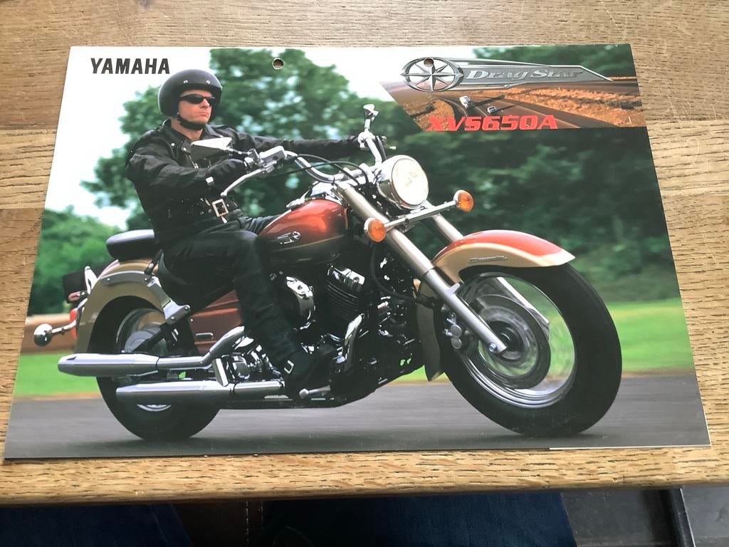 Yamaha Drag Star Classic XV5650A Brochure.  (Nr. 25), Verzenden, Yamaha