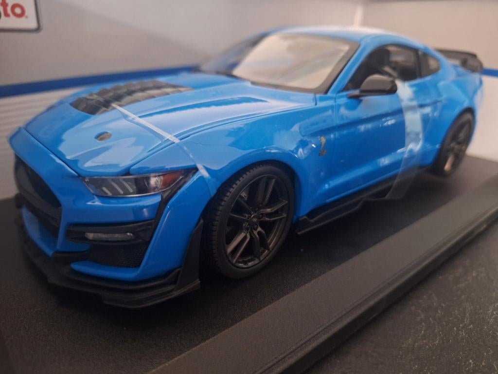 Ford Mustang Shelby GT500 2020 Schaal 1:18, Hobby en Vrije tijd, Modelauto's | 1:18, Maisto, Auto, Nieuw, Ophalen of Verzenden