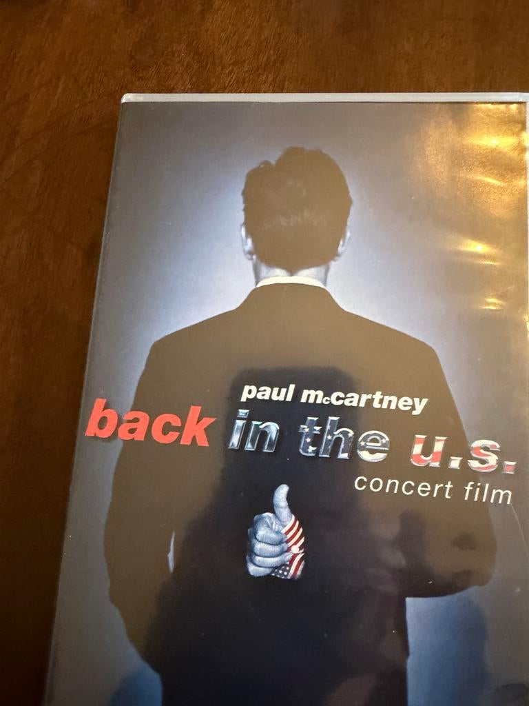 Paul McCartney - Back in the U.S. Concert Film DVD, Alle leeftijden, Ophalen of Verzenden, Zo goed als nieuw, Muziek en Concerten