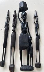 Mooi Afrikaans Houtsnijwerk - Uitstekende Staat, Antiek en Kunst, Kunst | Beelden en Houtsnijwerken, Ophalen of Verzenden, Handgemaakt