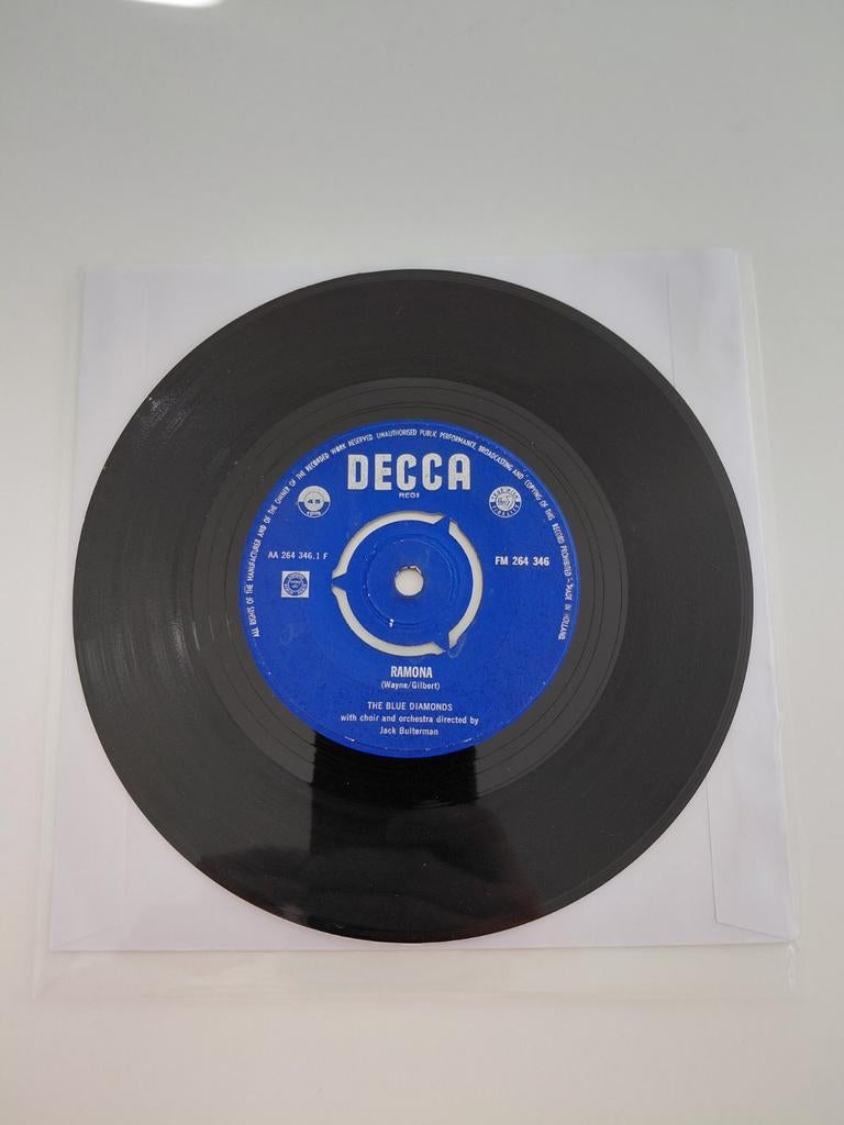 The blue diamonds  - ramona, Ophalen of Verzenden, Gebruikt, 7 inch, Pop