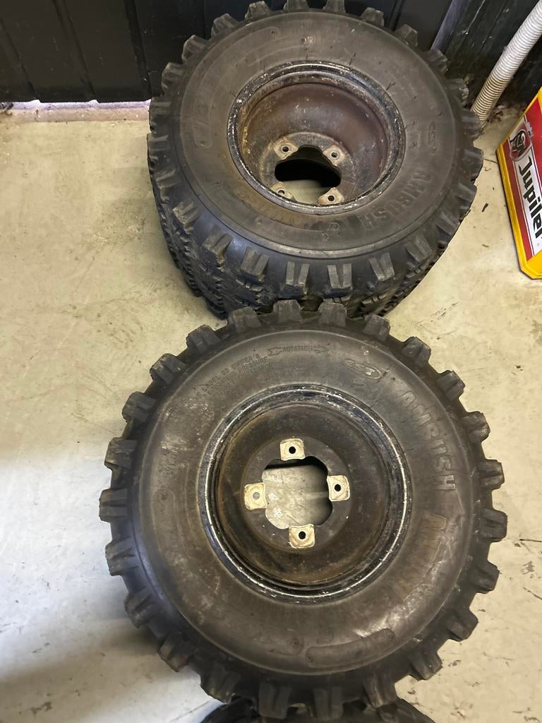 Yamaha Raptor 700/660 velgen met banden, Motoren, Onderdelen | Yamaha, Gebruikt, Ophalen