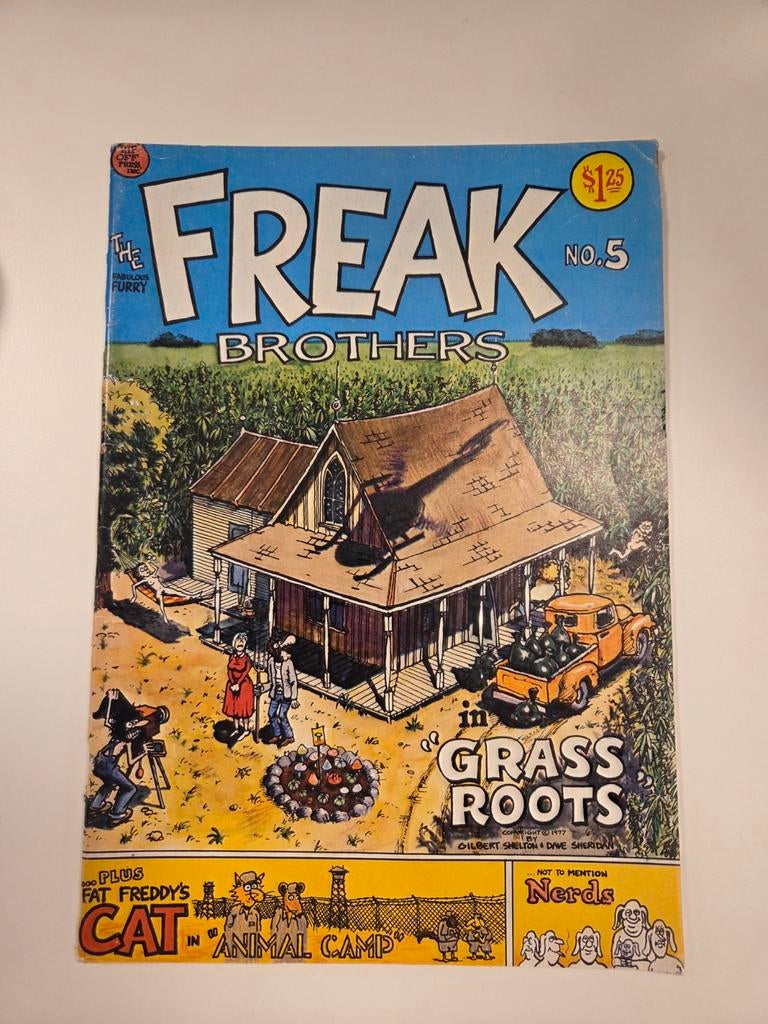 The Freak brothers nummer 5  in zeer goede staat, Boeken, Ophalen of Verzenden