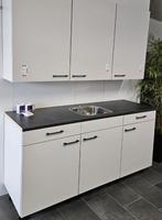 Bruynzeel Keuken Kristal Grijs 180cm – Nieuw compleet €1.395, Nieuw, Enkelwandige keuken, Kunststof, Grijs