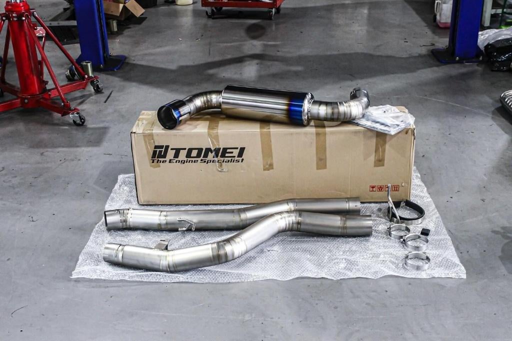 Tomei Expreme Ti Titanium Type-R uitlaatsysteem - Supra A90