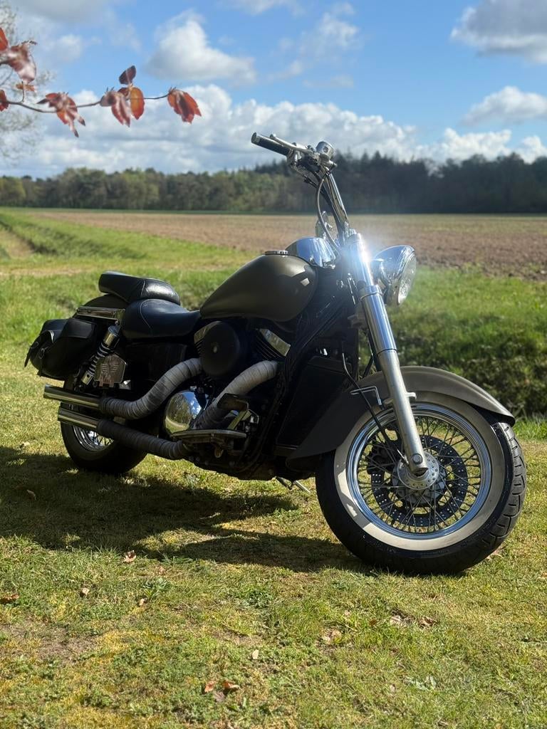 Kawasaki Vulcan Classic 1500 | Unieke mat groene kleur, Motoren, Particulier, Chopper