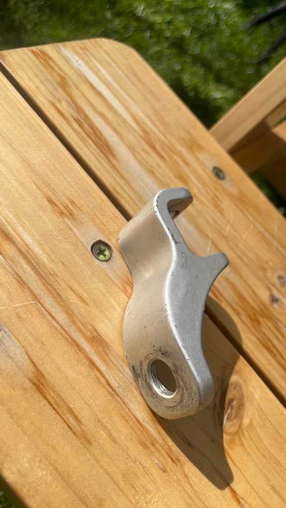 Original Burley Afkoppeling Aluminium, Ophalen, 80 kg of meer