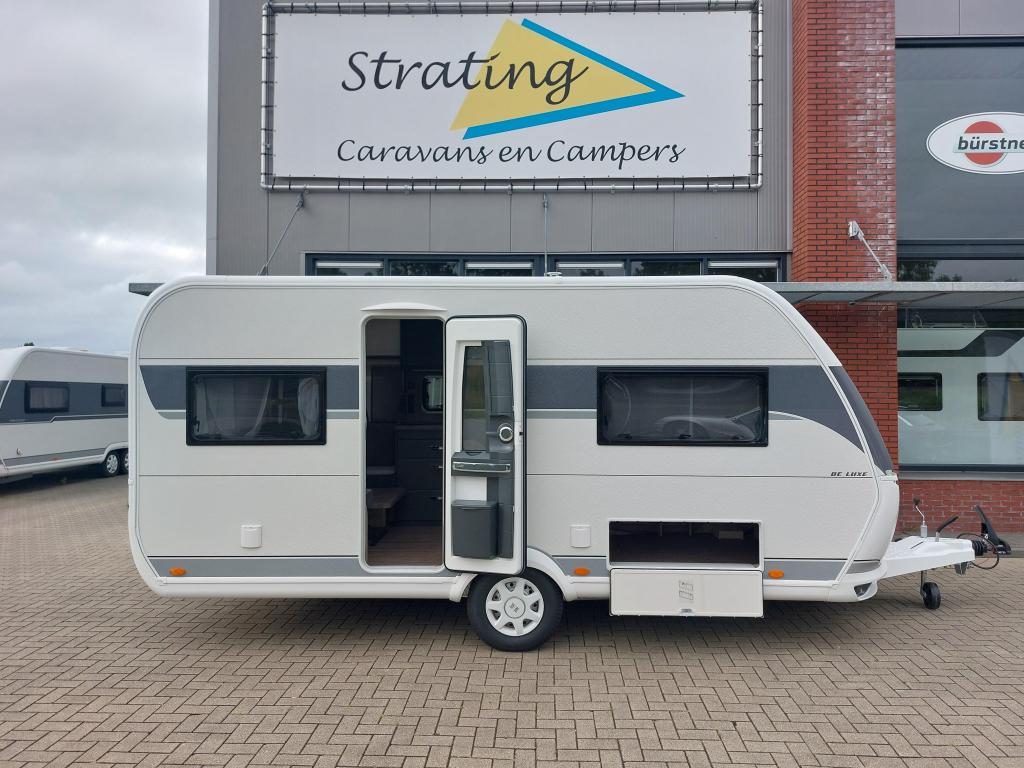 Hobby De Luxe 460 UFE NIEUW BINNEN MODEL 2026!!, Schokbreker, Rondzit, Hobby, Bedrijf